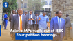 Azimio MPs walk out of IEBC Four petition hearings