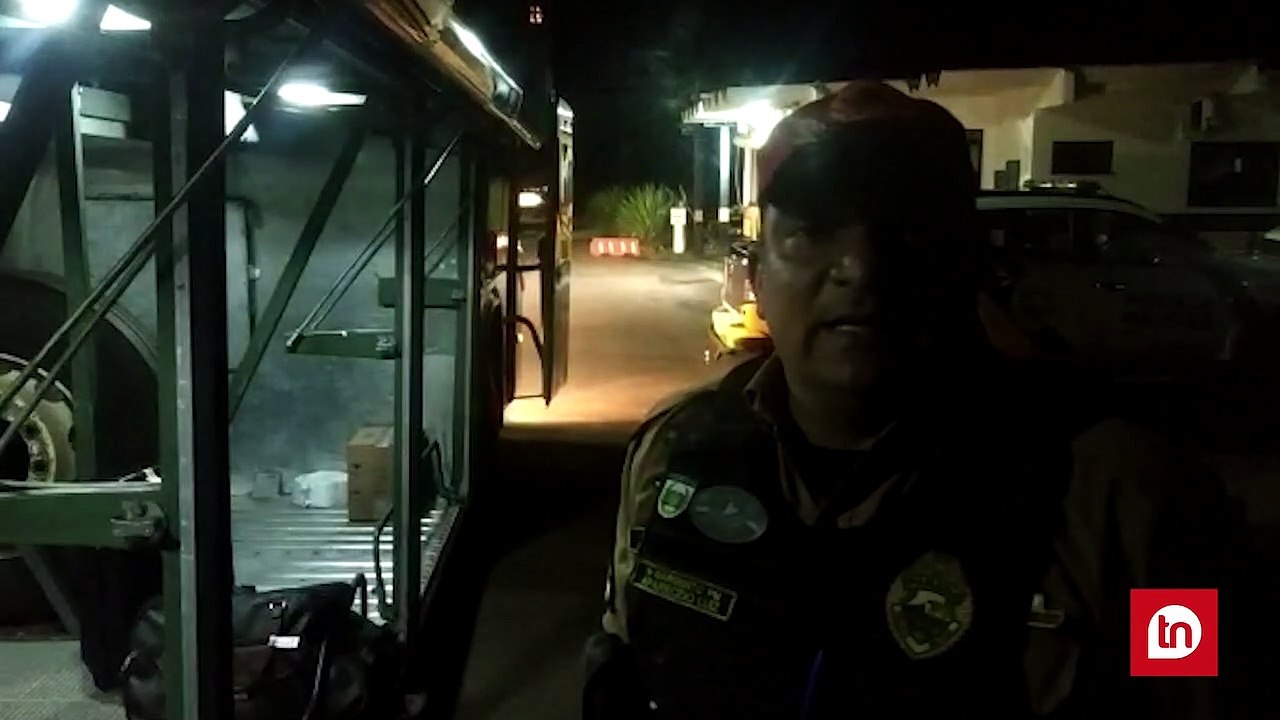 Polícia rodoviária prende rapaz com 25 kg de maconha em ônibus