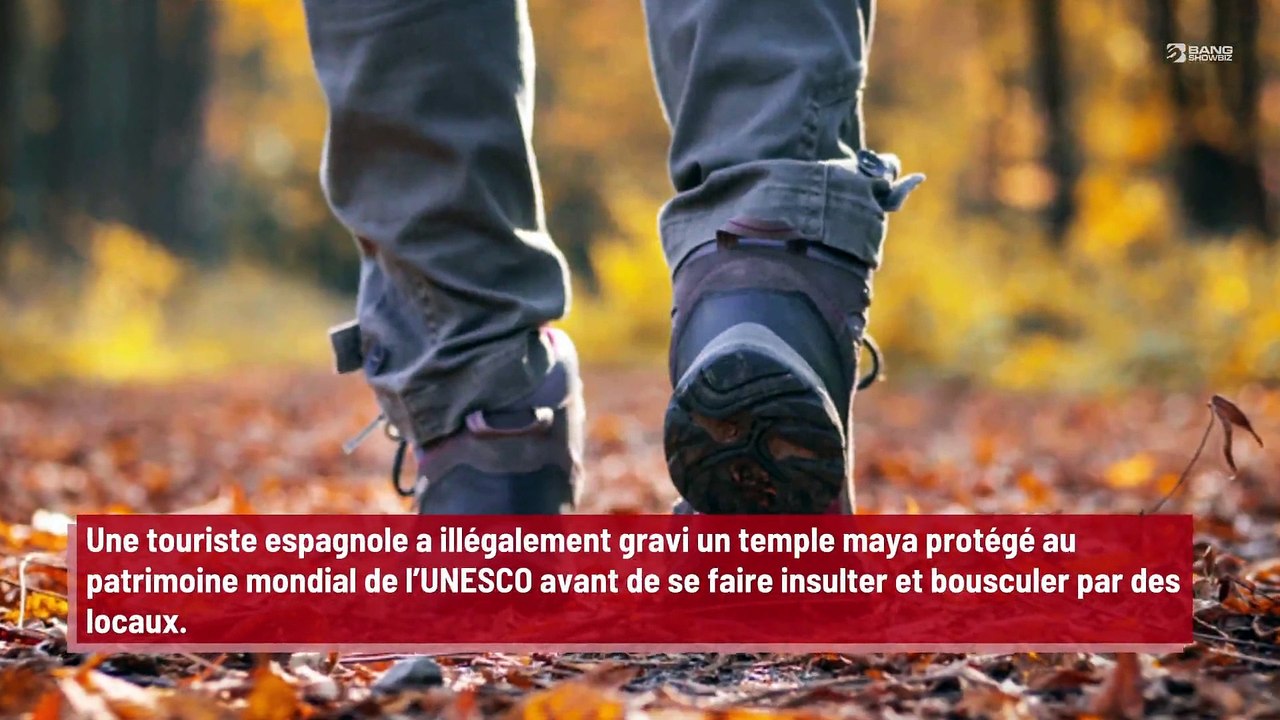 Mexique : une touriste espagnole gravit un temple protégé et manque de finir à l’hôpital !