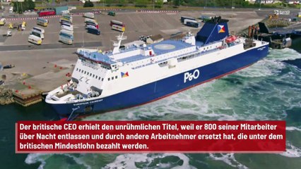 Auszeichnung als "schlechtester Chef” des Jahres