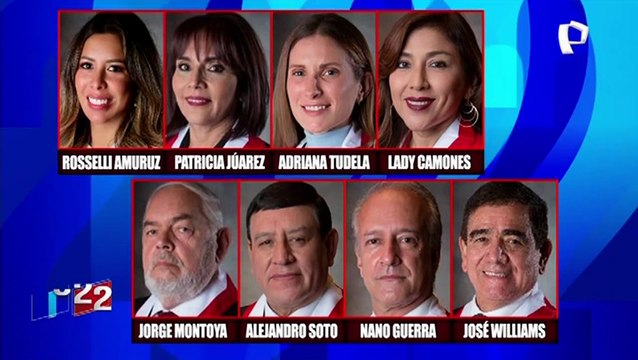 José Williams y bloque de oposición se reunieron para evaluar cuestión de confianza, afirma Roselli Amuruz