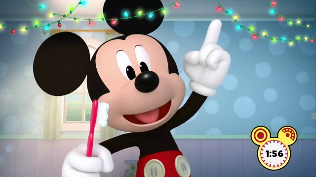 Brush to the Beat for the Holidays | Mickey's Holiday Party | Cartoon for kids