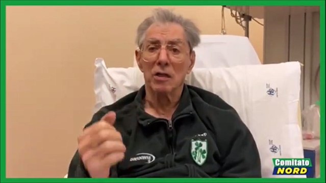 Comitato Nord, l'appello di Bossi dal letto di ospedale