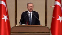 Cumhurbaşkanı Erdoğan, Beştepe Sergi Salonu'nda öğretmenlerle buluştu