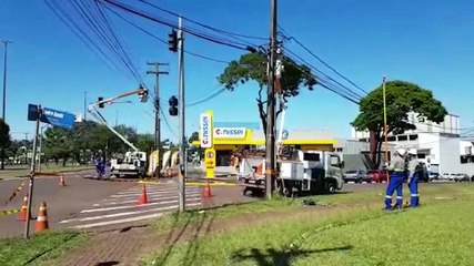 Região do Santo Onofre está sem energia após rompimento de cabos