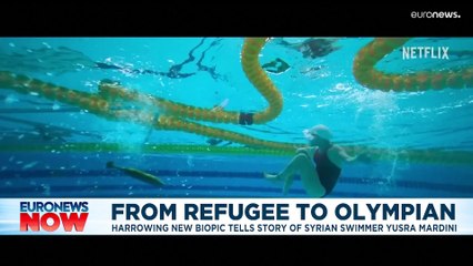From refugee to Olympian: Inside Netflix biopic 'The Swimmers'