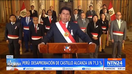 Desaprobación al Gobierno de Pedro Castillo alcanzó un 71.3%