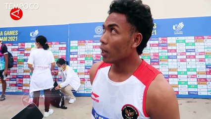 SEA Games 2021, Lalu Muhammad Zohri Gagal Naik Podium
