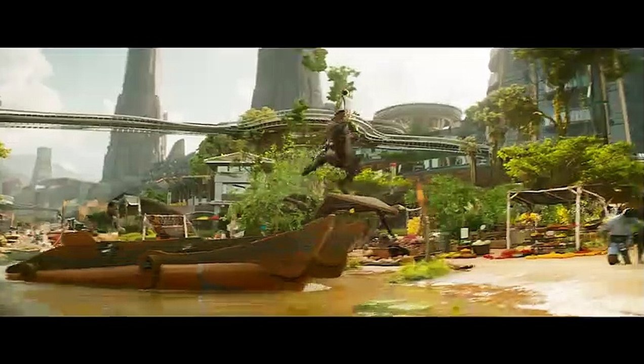 BLACK PANTHER 2 WAKANDA FOREVER -Namor Attacks Wakanda- (4K ULTRA HD) 2022