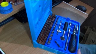 6.5mm hex screwdriver bit and socket case 3D Print