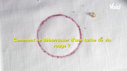 VOICI : Mode : comment retirer une tache de vin rouge ? (1)