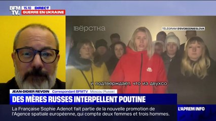 Guerre en Ukraine: des mères de soldats russes interpellent Poutine