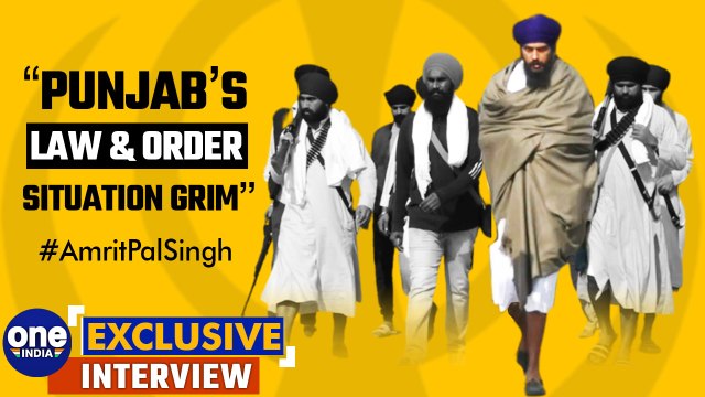 Modi government has failed Punjab: Amritpal Singh Exclusive interview | Oneindia News *News