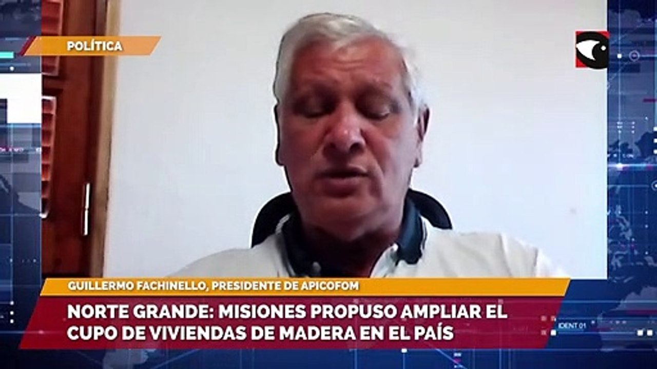 Norte grande Misiones propuso ampliar el cupo de viviendas de madera en el país