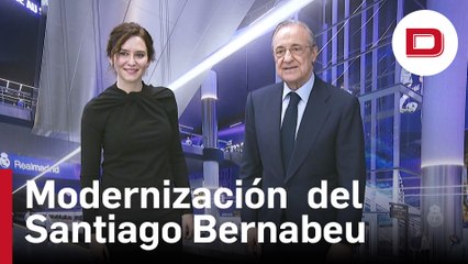 Real Madrid y Comunidad presentan el acuerdo para la modernización de la estación Santiago Bernabéu