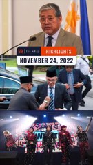 Rappler's highlights: PH asks China, Anwar Ibrahim, and SB19 | November 24, 2022 | The wRap