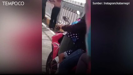 Diduga Pelaku Curanmor Nekat Lompat ke Laut dari Jembatan Suramadu