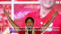 Pilpres Filipina, Putra Diktator Marcos Ferdinand Marcos Jr Menang Telak