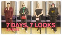 Que porte Louane en une semaine ? | 7 jours, 7 styles | Vogue France