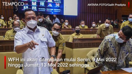 Mendagri Tito Karnavian Izinkan ASN Berlakukan WFH 50 Persen Selama Seminggu
