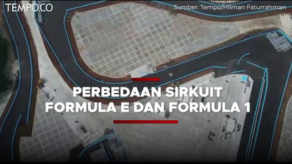 Ini Perbedaan Sikruit Formula E dengan Formula 1