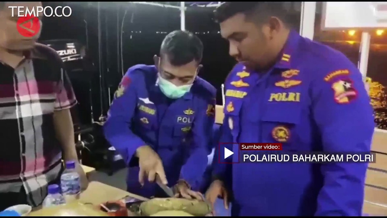 Penyelundupan Ganja Antarprovinsi Digagalkan Polairud Baharkam Polri