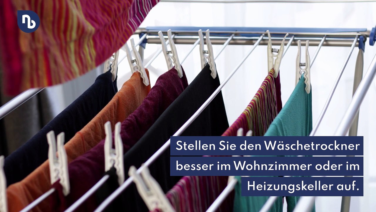 Wichtige Tipps: So trocknet die Wäsche im Winter auch ohne Trockner schnell