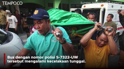 Sopir Bus yang Kecelakaan di Mojokerto Diduga Pakai Narkoba