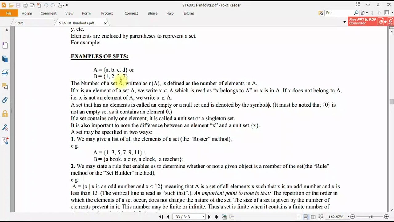 STA301 LEC NO 16 [ Short Lecture] Statistics and probability _ by Ehtisham