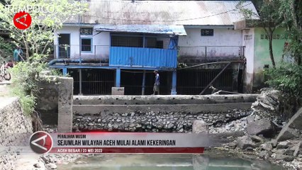 Masuk Musim Kemarau Sejumlah Wilayah Aceh Mulai Kekeringan