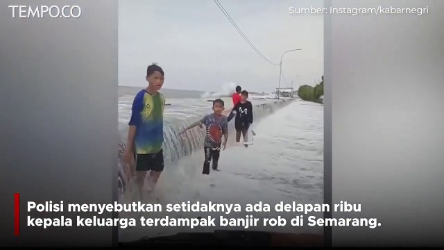 Efek Tanggul Jebol Banjir di Semarang, Meluas ke Pekalongam Utara dan Demak