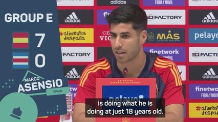 Asensio hails Gavi and plays down Real Madrid contract talk