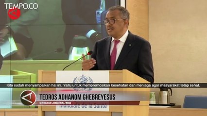 Video herunterladen: Tedros Adhanom Ghebreyesus Kembali Menjabat Jadi Dirjen WHO