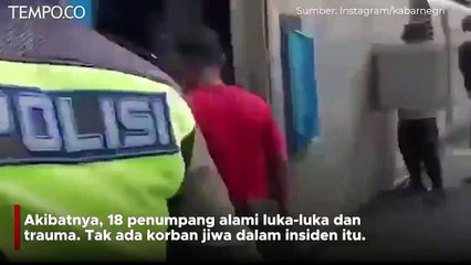 Bus Sugeng Rahayu Kecelakaan, Polisi Duga Sopir Ugal ugalan