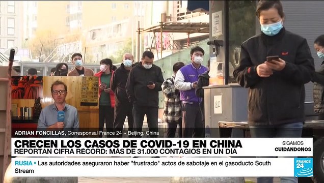 Informe desde Beijing: aumentan los contagios de Covid en China