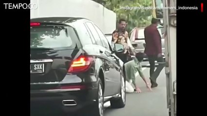 Pengendara Mobil Pelat RFH Pelaku Pemukulan yang Viral Ditangkap Polisi