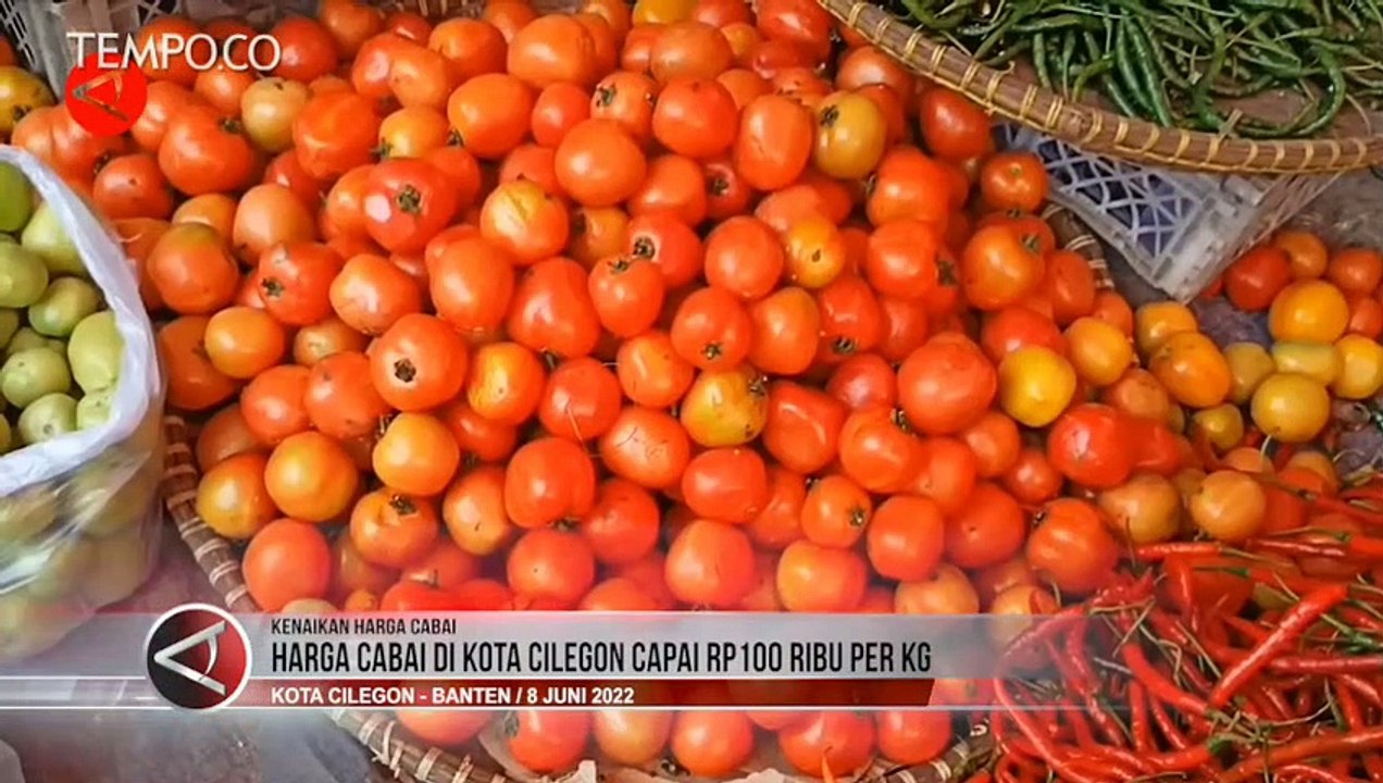 Harga Cabai di Kota Cilegon Capai Rp 100 Ribu per Kg