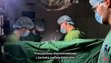 W trakcie operacji na sercu dziecka w kijowskiej klinice zabrakło prądu