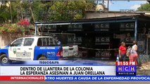 Le quitan la vida a hombre en llantera de col. La Esperanza (1)