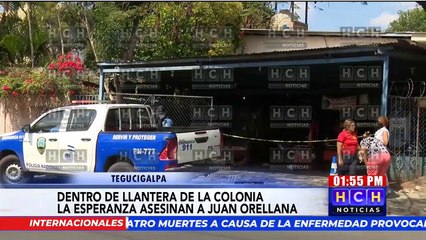 Le quitan la vida a hombre en llantera de col. La Esperanza (1)