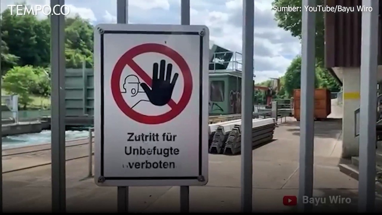 Penampakan Bendungan Engehalde di Swiss, Ada Mesin Otomatis Pengangkut Sampah
