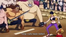 Moment haki raja luffy di wano, penjara udon __ epic moment luffy sub indo