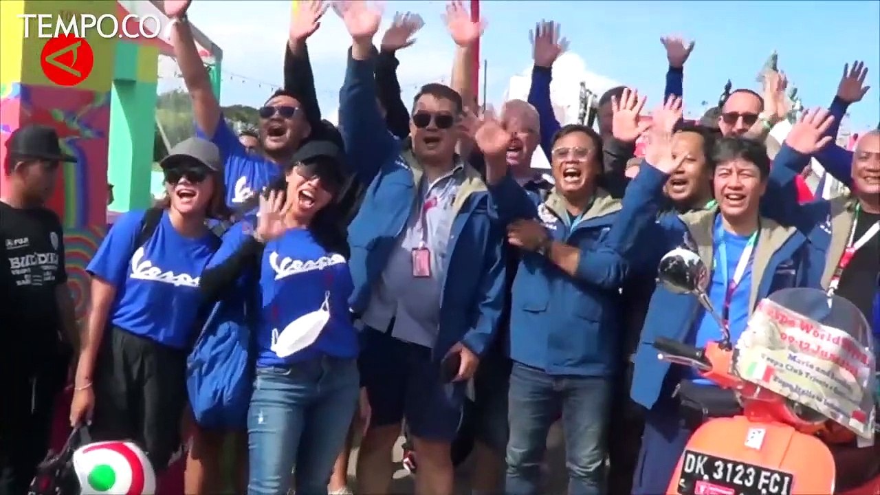 Vespa World Days 2022, Bali Diserbu Ribuan Vespa dari Seluruh Dunia