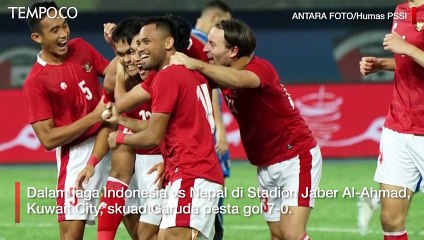 Peringkat Timnas Indonesia di Rangking FIFA Naik Usai Kalahkan Nepal 7 0