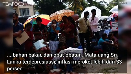 Dihantam Krisis Parah, Warga Sri Lanka Berbondong-bondong Antre Bikin Paspor