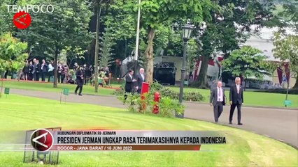Soal Perang Rusia-Ukraina, Presiden Jerman Ungkap Terimakasih pada Indonesia