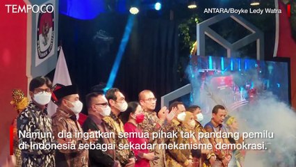 Peluncuran Tahapan Pemilu 2024, Puan: Bukti Tak Ada Penundaan
