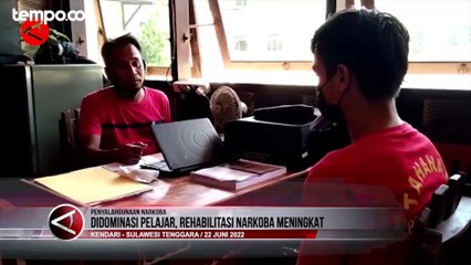 Rehabilitasi Narkoba Meningkat Didominasi Para Pelajar