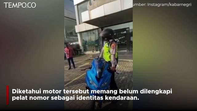 Baru Beli Motor, Pria Ini Ngamuk Diduga Karena Ditilang di Area Delaer