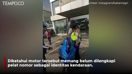 Baru Beli Motor, Pria Ini Ngamuk Diduga Karena Ditilang di Area Delaer